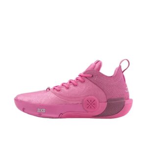 WOW 12 LUX Basketball Shoes - Pink Aape